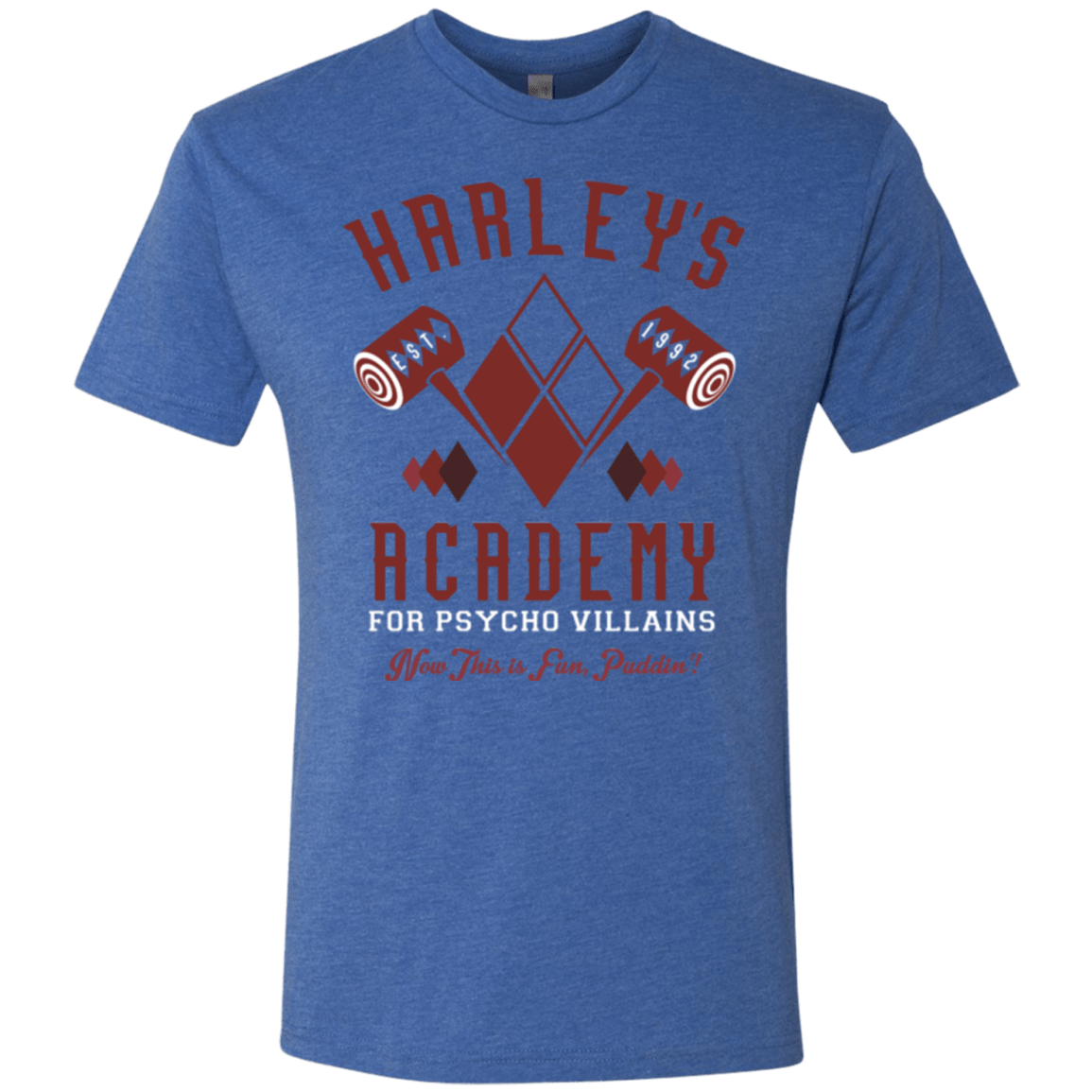 T-Shirts Vintage Royal / Small Harley's Academy Men's Triblend T-Shirt