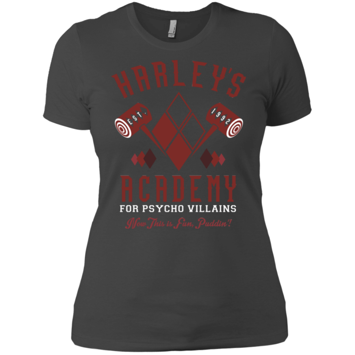 T-Shirts Heavy Metal / X-Small Harley's Academy Women's Premium T-Shirt