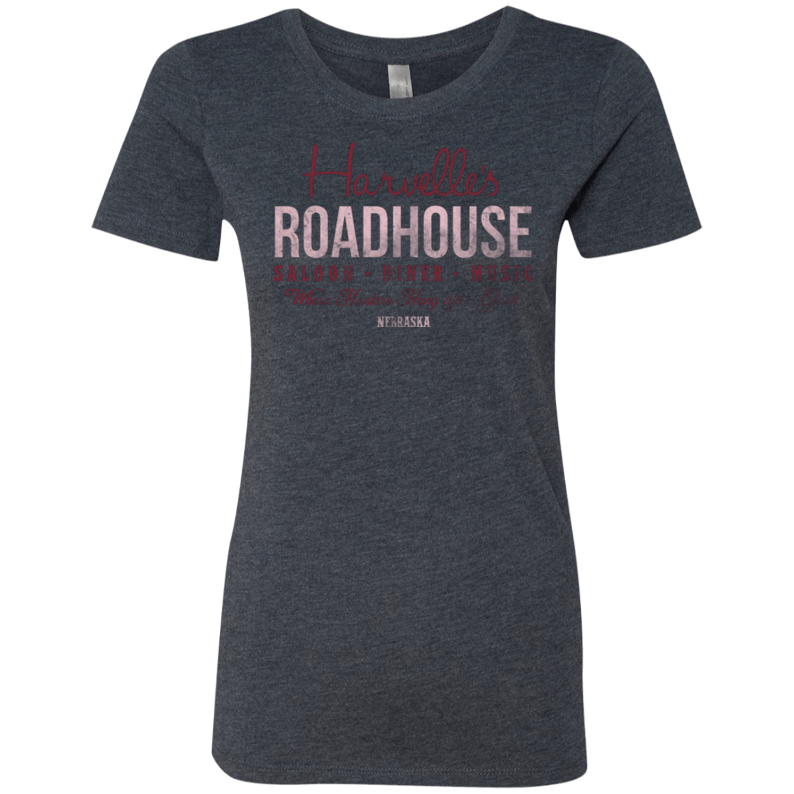 T-Shirts Vintage Navy / Small Harvelle's Roadhouse Women's Triblend T-Shirt