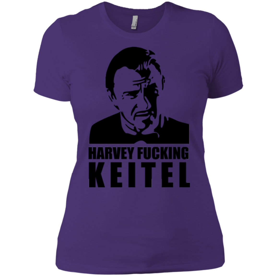 T-Shirts Purple / X-Small Harvey fucking Keitel Women's Premium T-Shirt