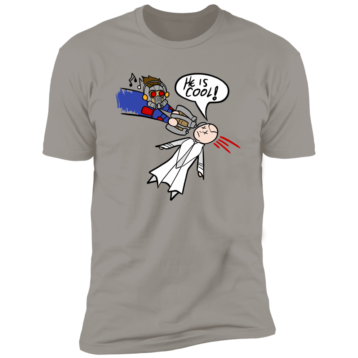 T-Shirts Light Grey / S He is Cool Men's Premium T-Shirt