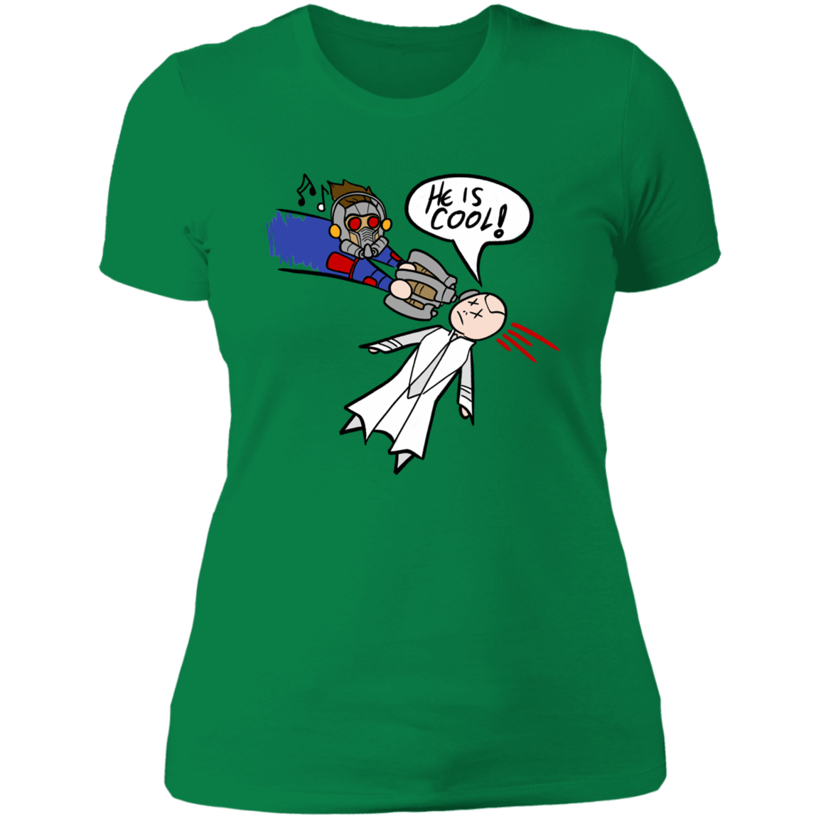 T-Shirts Kelly Green / S He is Cool Women's Premium T-Shirt