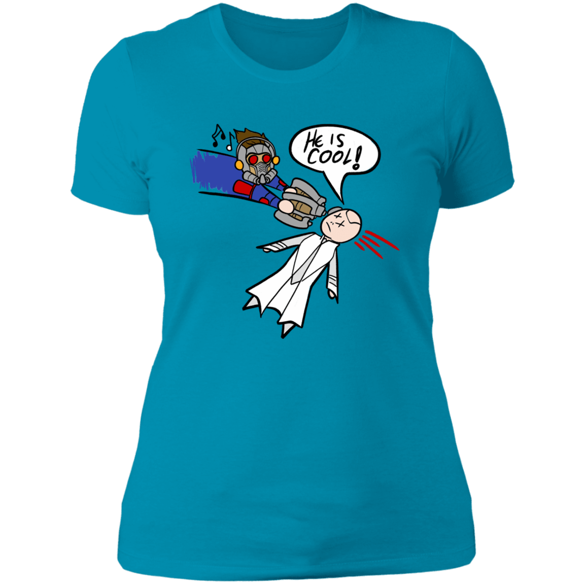 T-Shirts Turquoise / S He is Cool Women's Premium T-Shirt