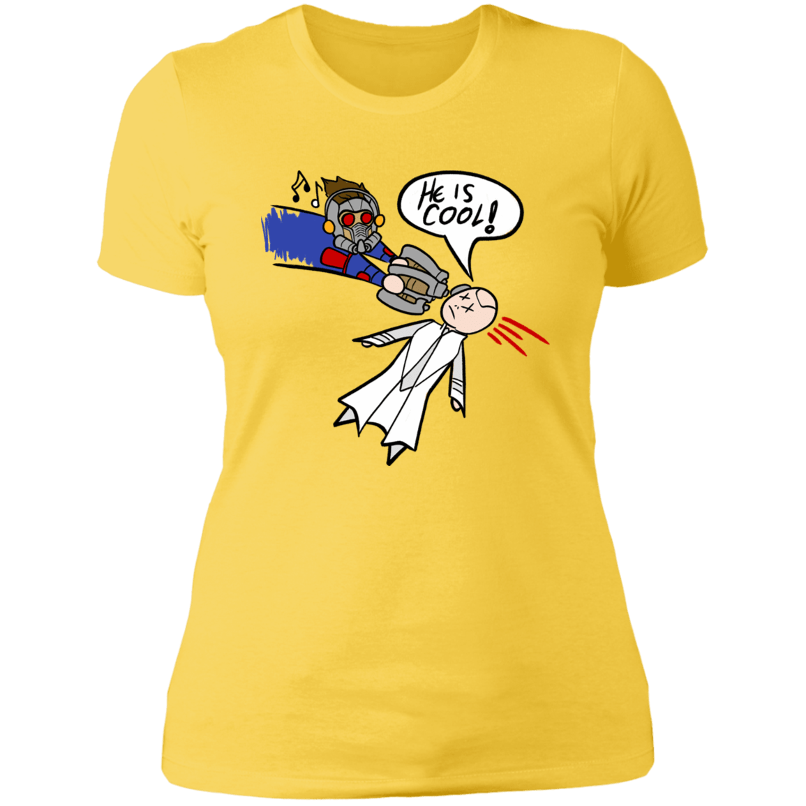 T-Shirts Vibrant Yellow / S He is Cool Women's Premium T-Shirt