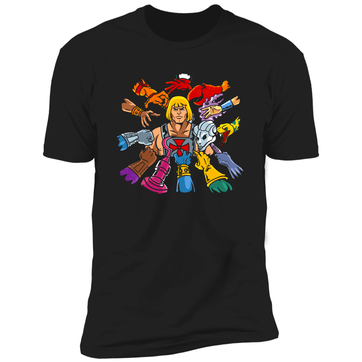 T-Shirts Black / X-Small He Wick Men's Premium T-Shirt