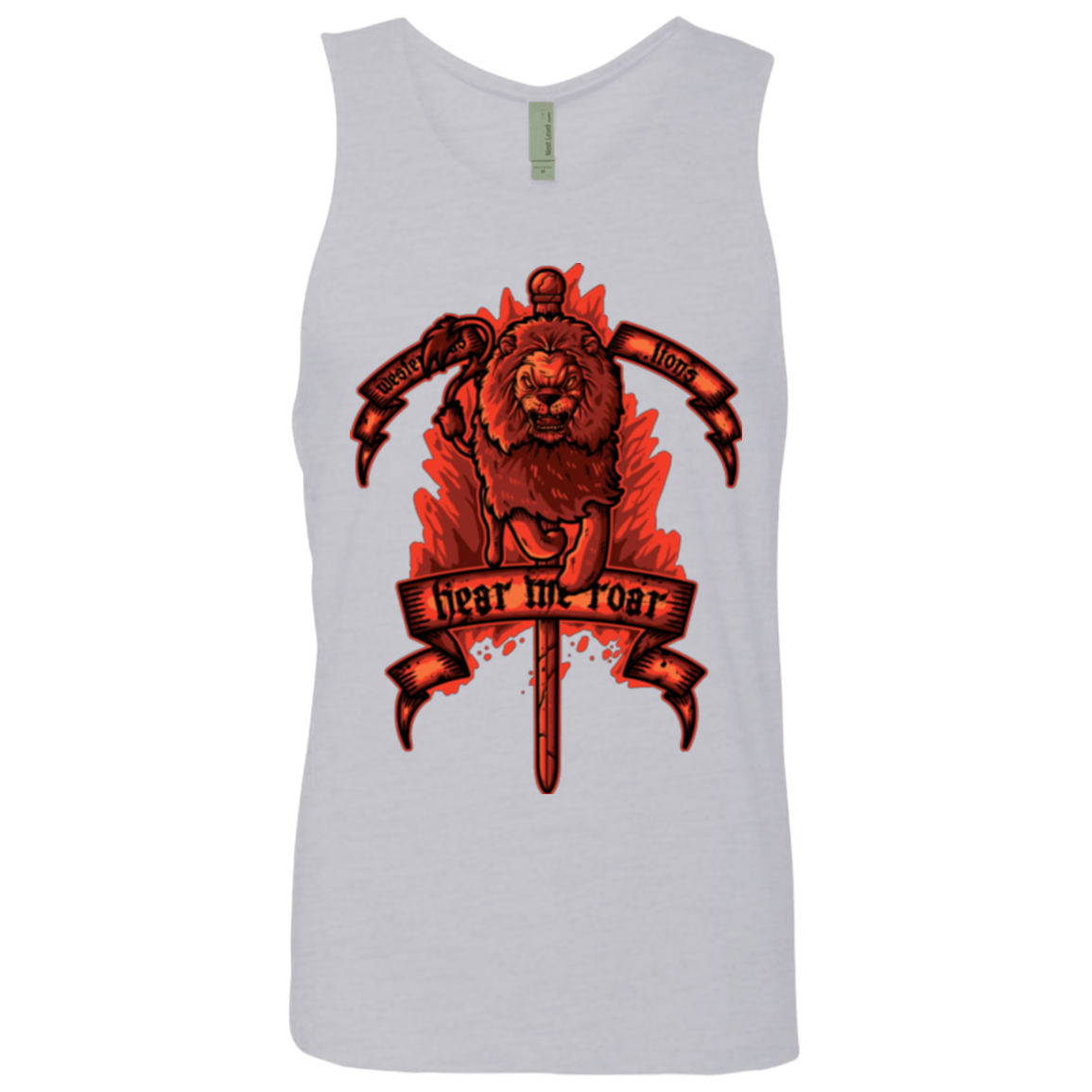 T-Shirts Heather Grey / Small HEAR ME ROAR Men's Premium Tank Top
