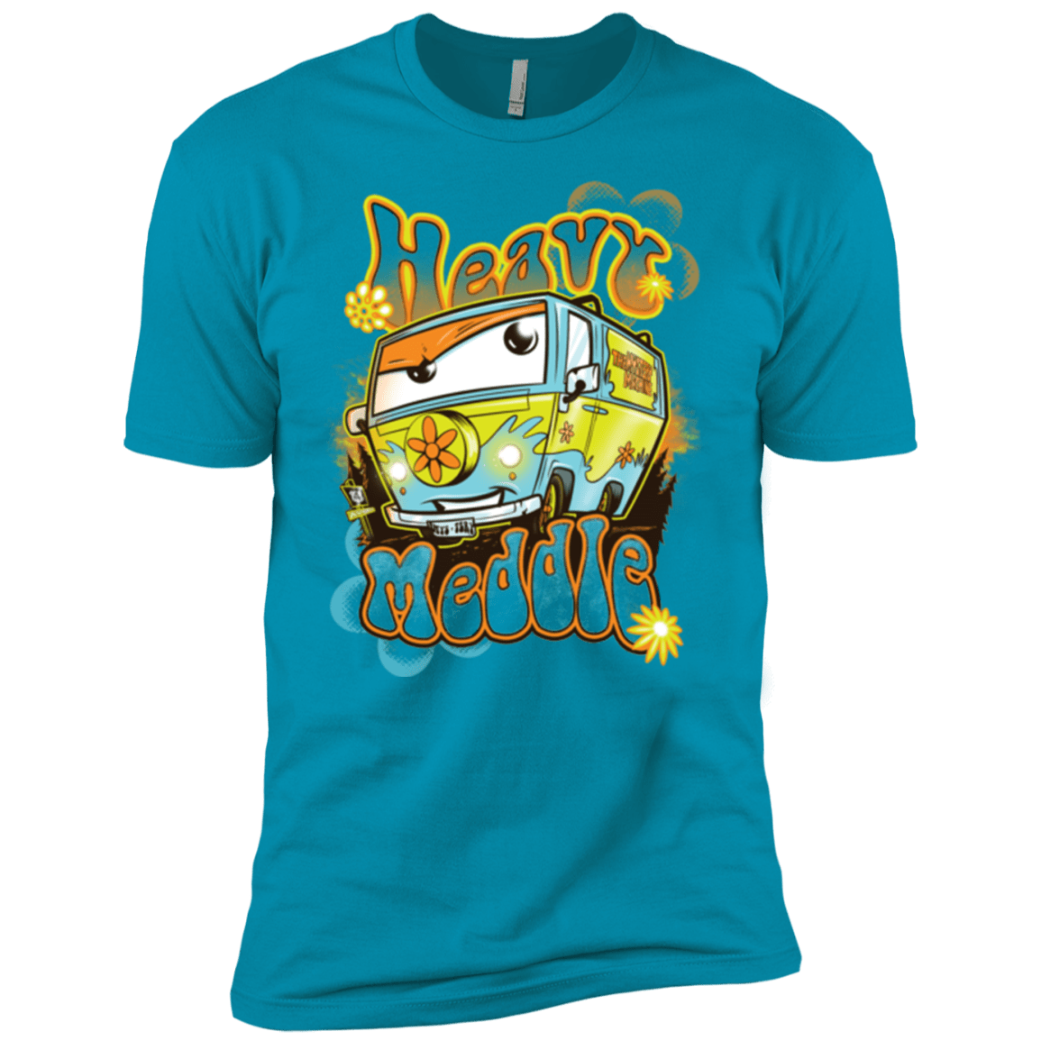 T-Shirts Turquoise / YXS Heavy Meddle Boys Premium T-Shirt