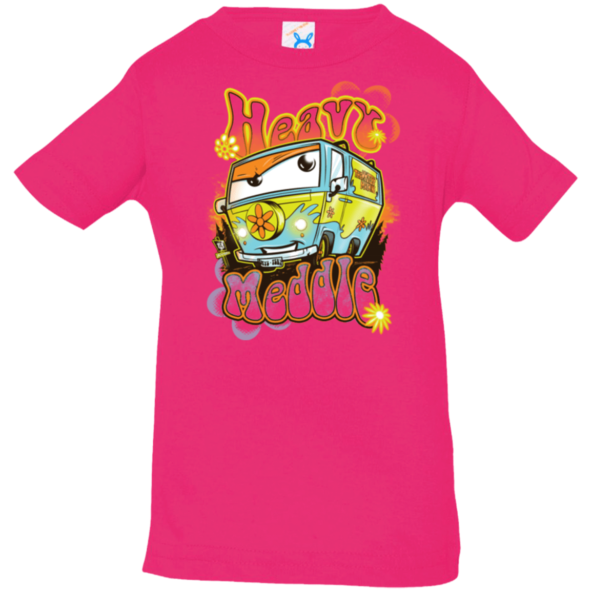 T-Shirts Hot Pink / 6 Months Heavy Meddle Infant PremiumT-Shirt