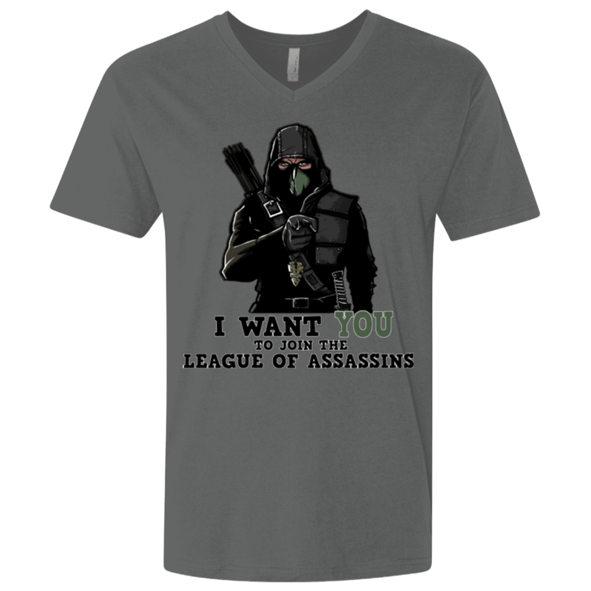 T-Shirts Heavy Metal / X-Small Heir to the Demon Men's Premium V-Neck