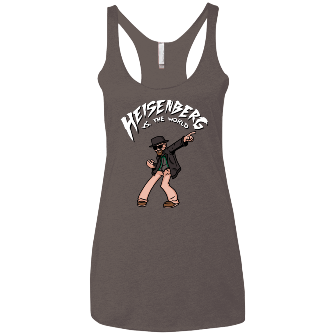T-Shirts Macchiato / X-Small Heisenberg vs the World Women's Triblend Racerback Tank