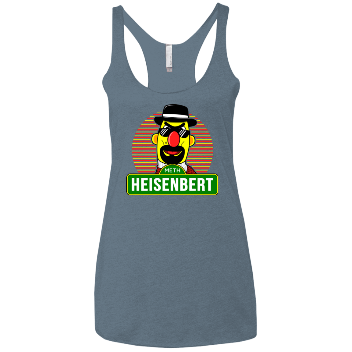 T-Shirts Indigo / X-Small Heisenbert Women's Triblend Racerback Tank