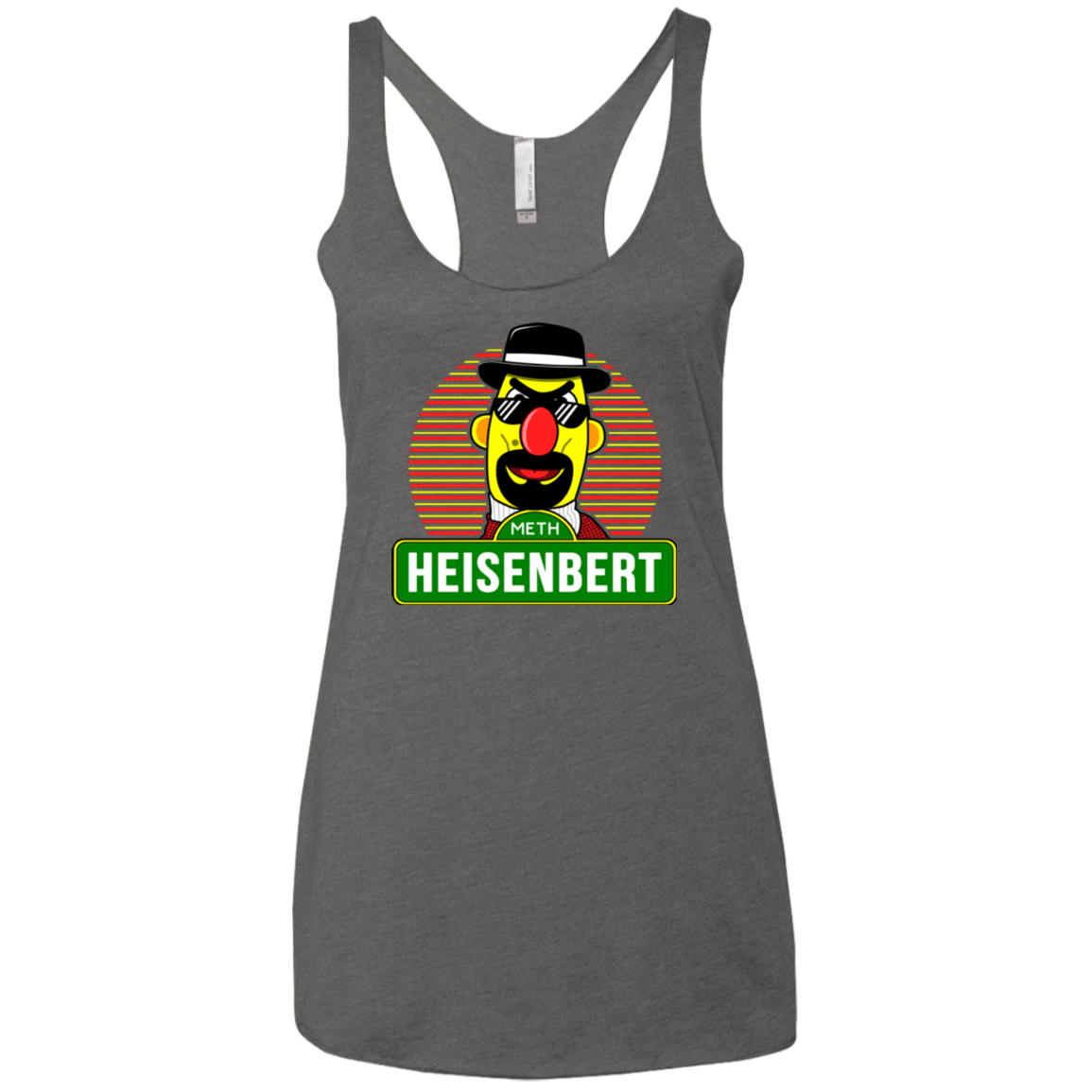 T-Shirts Premium Heather / X-Small Heisenbert Women's Triblend Racerback Tank