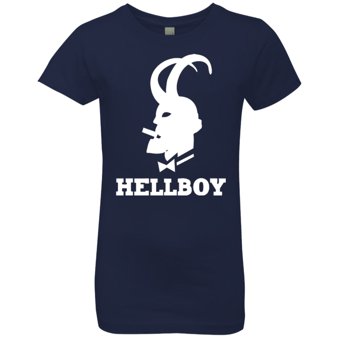 T-Shirts Midnight Navy / YXS Hellboy Girls Premium T-Shirt