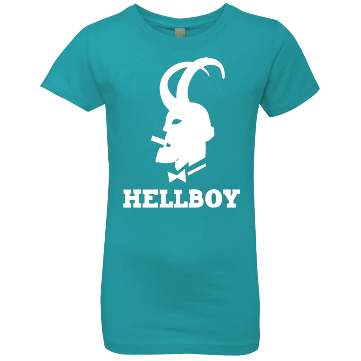 T-Shirts Tahiti Blue / YXS Hellboy Girls Premium T-Shirt