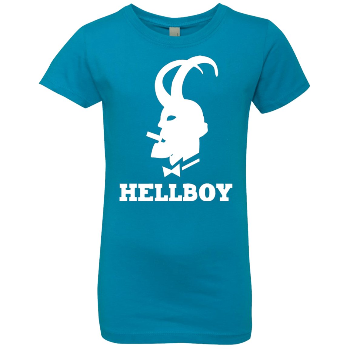 T-Shirts Turquoise / YXS Hellboy Girls Premium T-Shirt