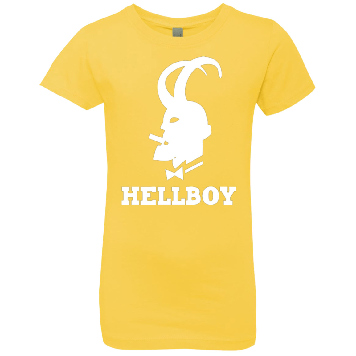 T-Shirts Vibrant Yellow / YXS Hellboy Girls Premium T-Shirt
