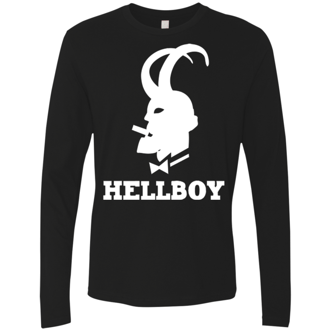 T-Shirts Black / Small Hellboy Men's Premium Long Sleeve