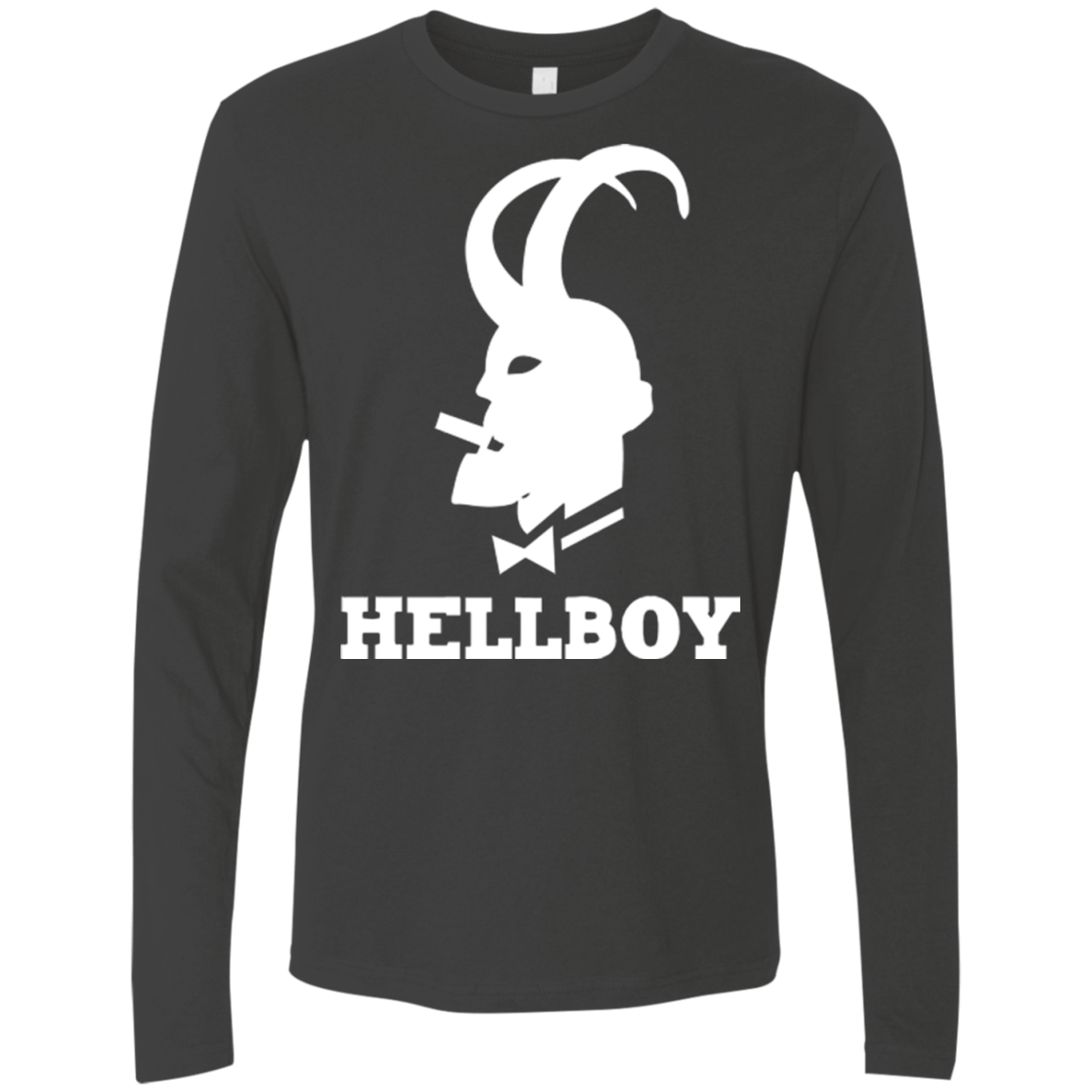 T-Shirts Heavy Metal / Small Hellboy Men's Premium Long Sleeve