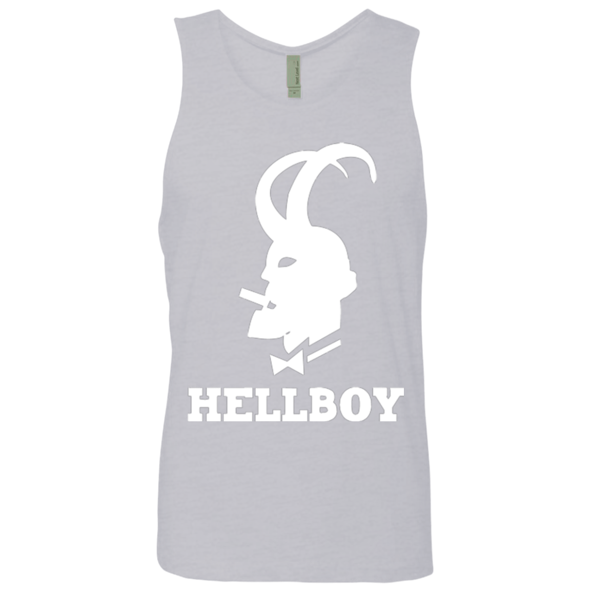 T-Shirts Heather Grey / Small Hellboy Men's Premium Tank Top