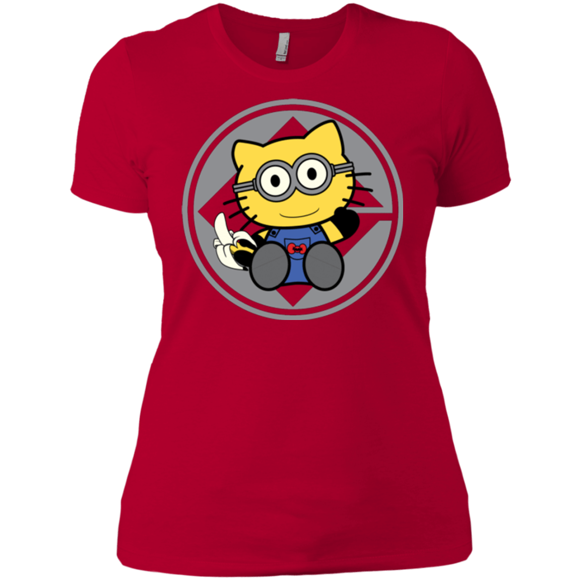 T-Shirts Red / X-Small Hello Banana Women's Premium T-Shirt