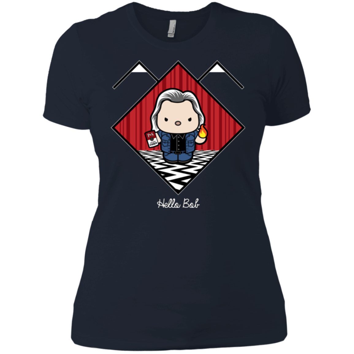T-Shirts Midnight Navy / X-Small Hello Bob Women's Premium T-Shirt