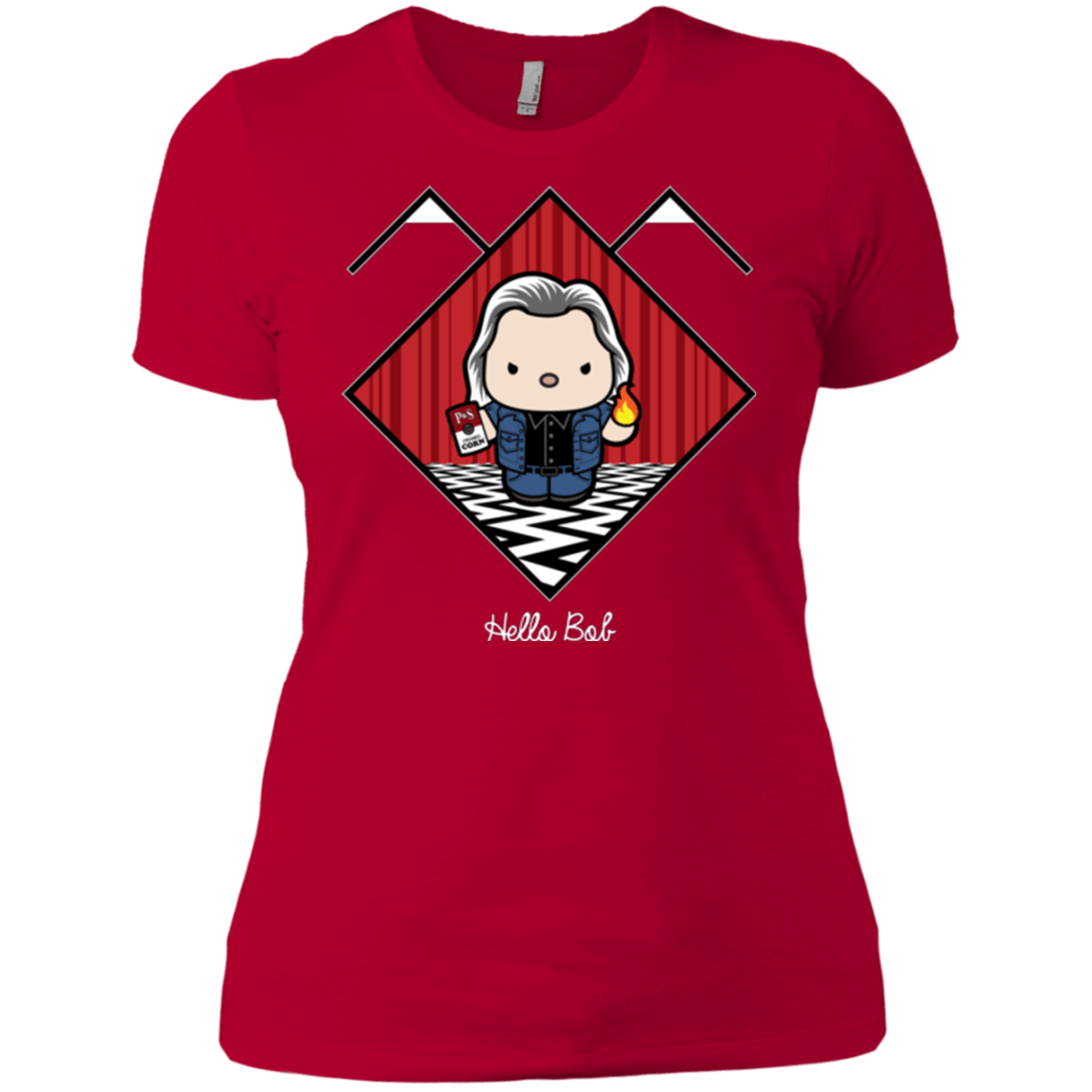 T-Shirts Red / X-Small Hello Bob Women's Premium T-Shirt