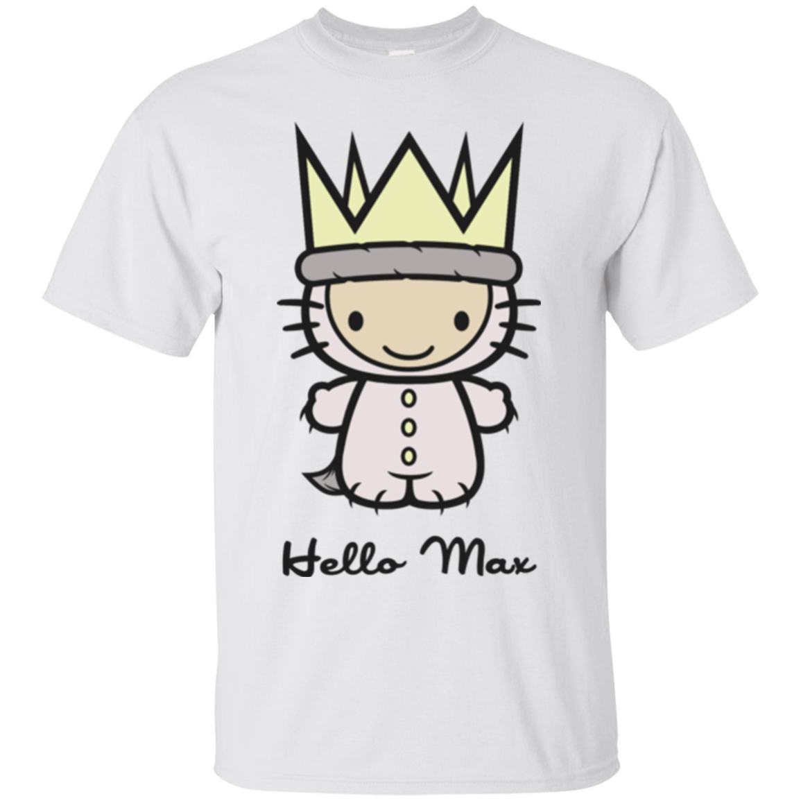 T-Shirts White / Small Hello Max T-Shirt