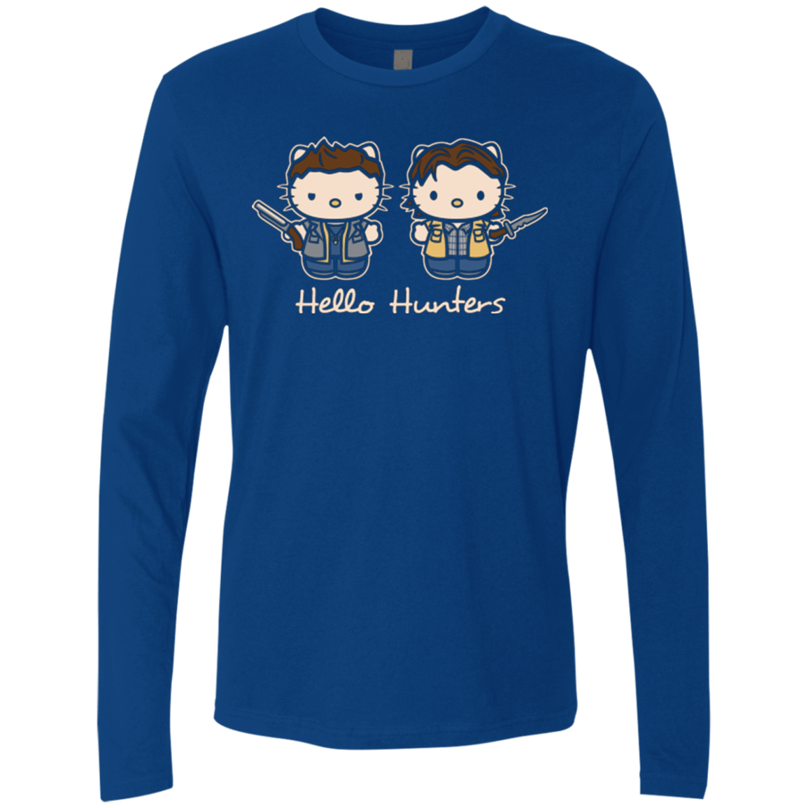 T-Shirts Royal / Small hellohunters Men's Premium Long Sleeve