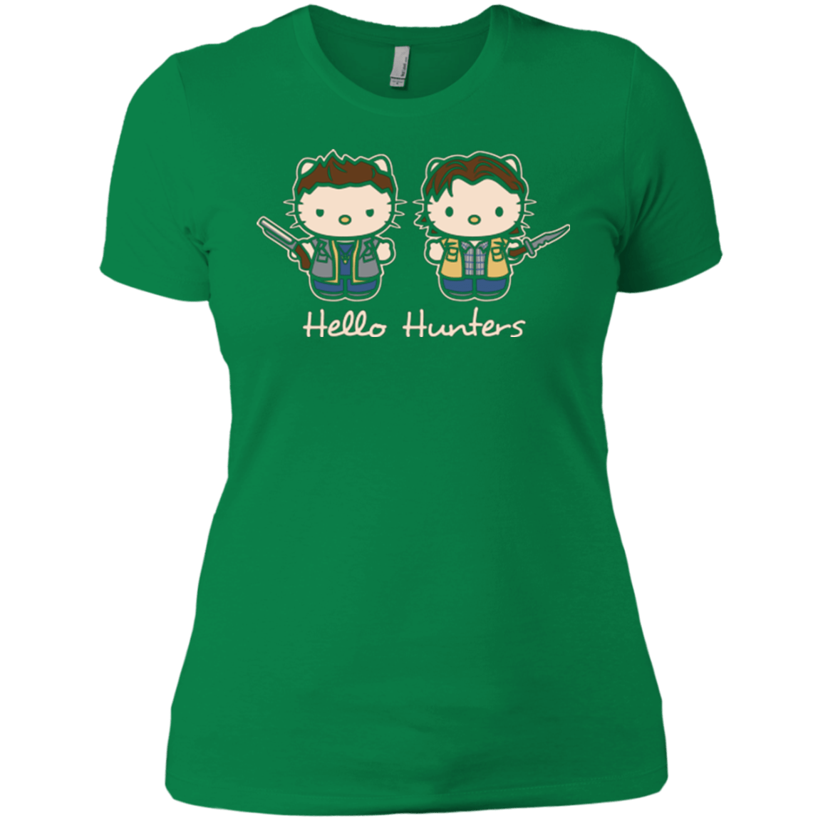 T-Shirts Kelly Green / X-Small hellohunters Women's Premium T-Shirt