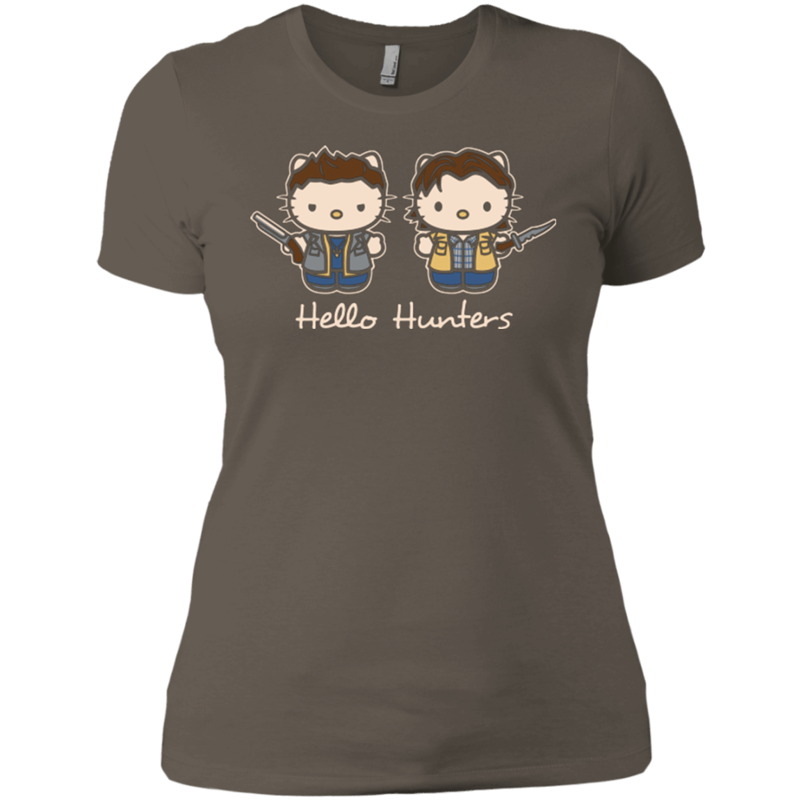 T-Shirts Warm Grey / X-Small hellohunters Women's Premium T-Shirt