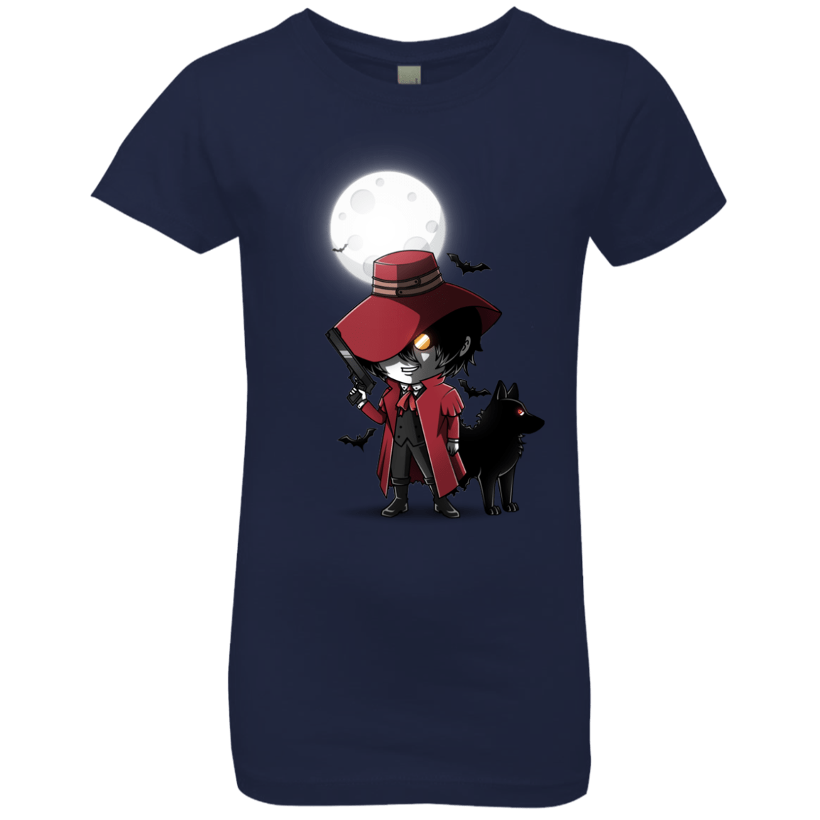 T-Shirts Midnight Navy / YXS Hellsing Ultimate Girls Premium T-Shirt