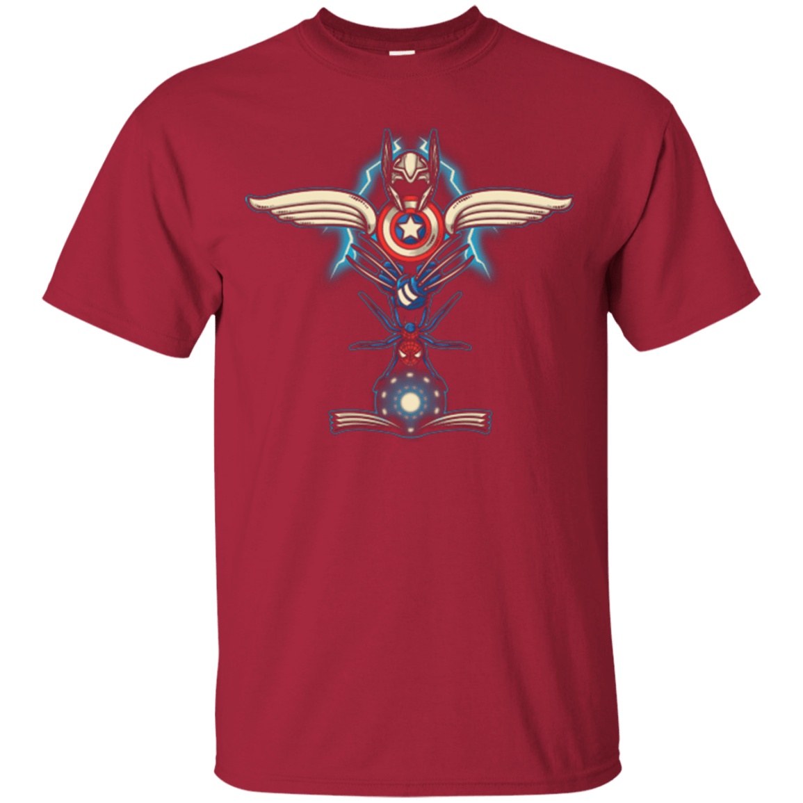 T-Shirts Cardinal / Small HERO TOTEM T-Shirt