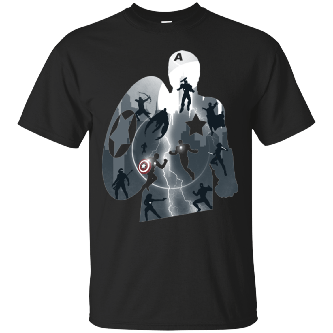 T-Shirts Black / Small Heroes War T-Shirt