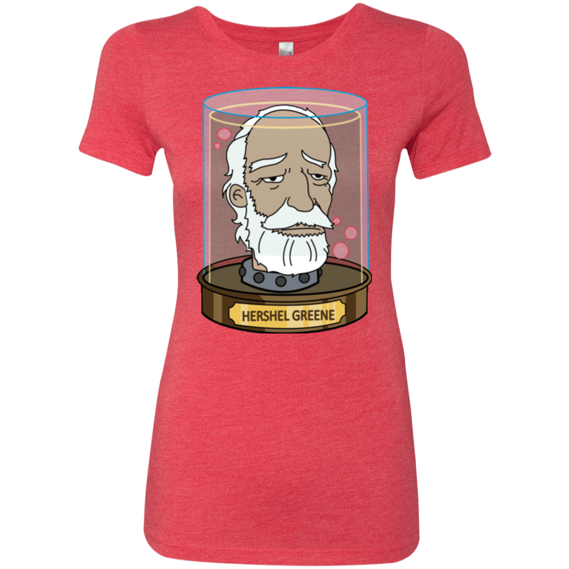 T-Shirts Vintage Red / Small Hershel Greene Head Women's Triblend T-Shirt