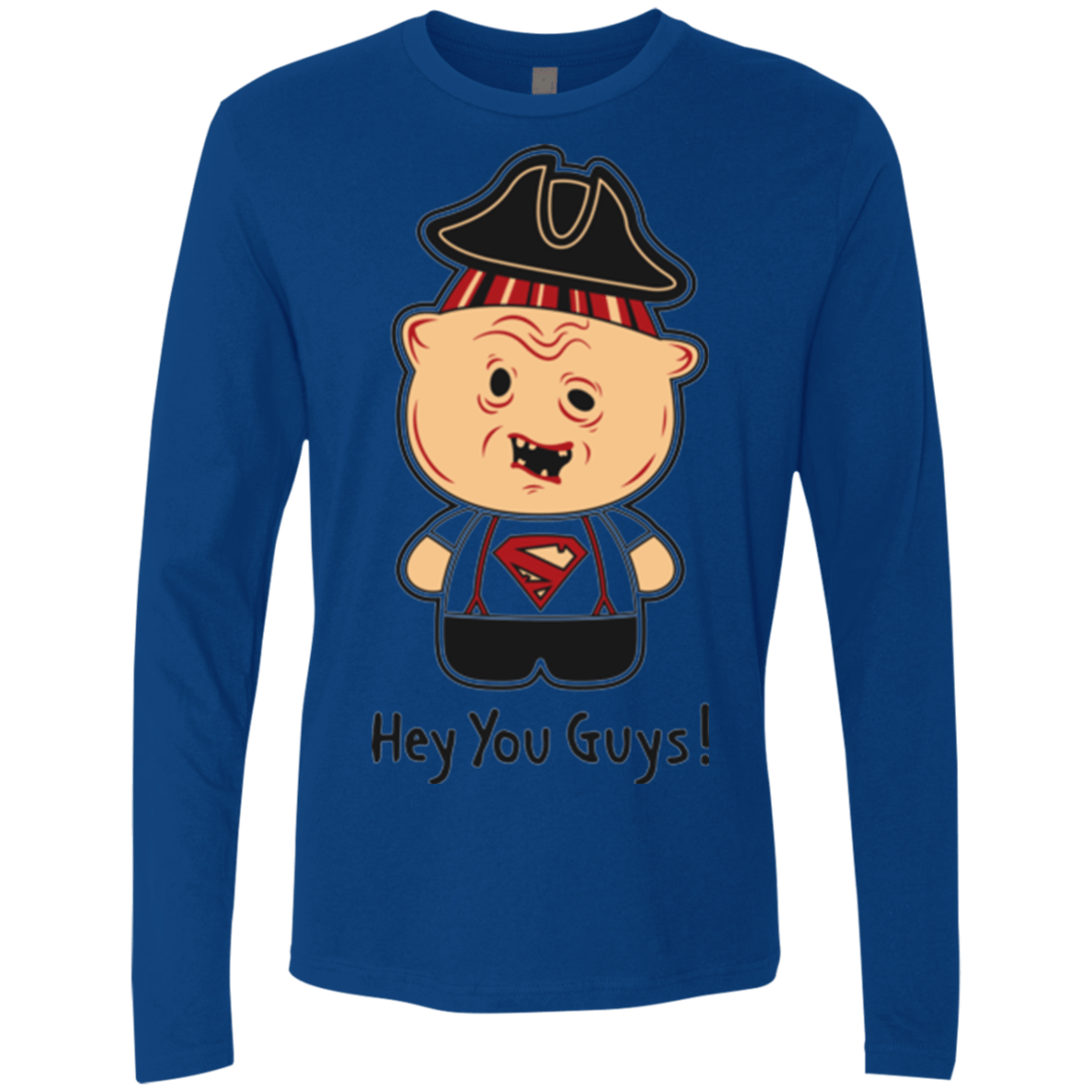 T-Shirts Royal / Small Hey You Guys Men's Premium Long Sleeve