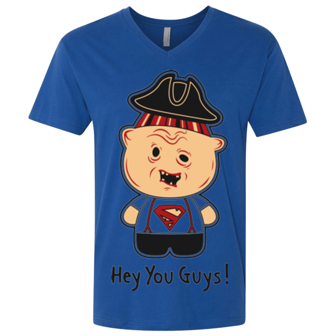 T-Shirts Royal / X-Small Hey You Guys Men's Premium V-Neck