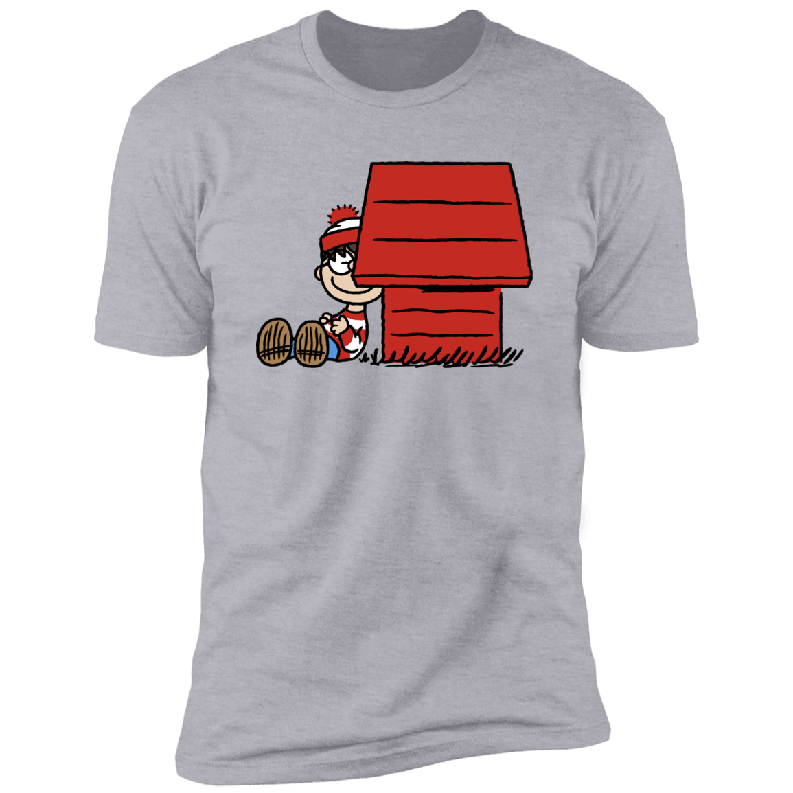 T-Shirts Heather Grey / S Hidden Character Men's Premium T-Shirt