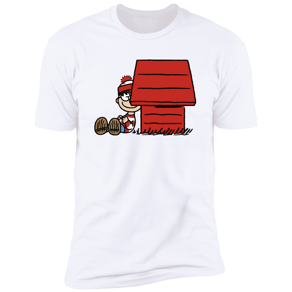 T-Shirts White / S Hidden Character Men's Premium T-Shirt