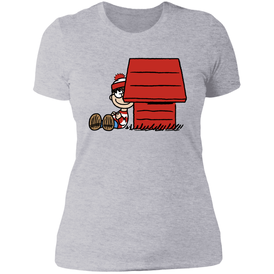 T-Shirts Heather Grey / S Hidden Character Women's Premium T-Shirt