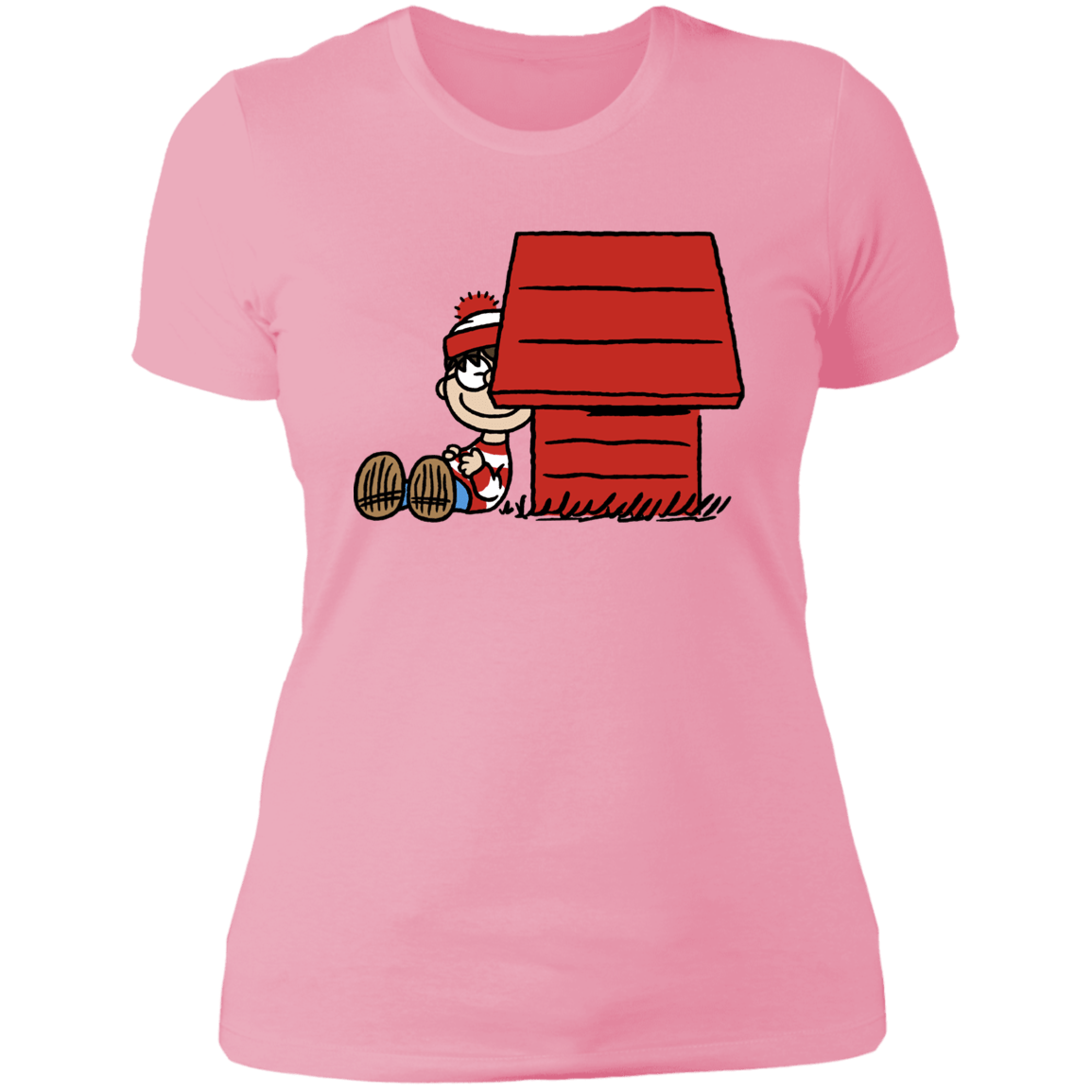 T-Shirts Light Pink / S Hidden Character Women's Premium T-Shirt