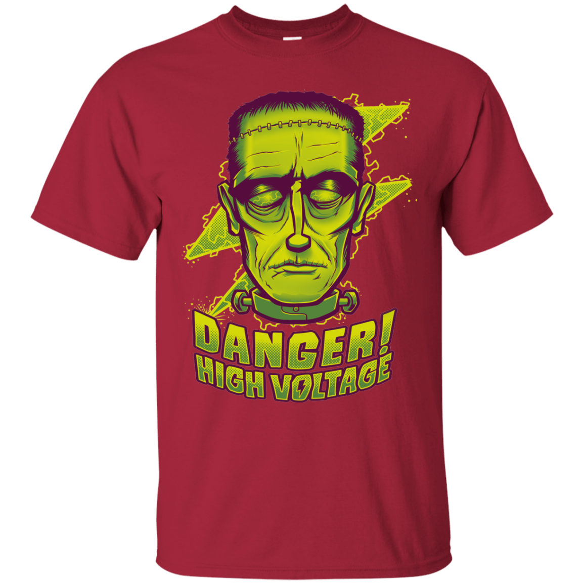 T-Shirts Cardinal / Small HIGH VOLTAGE T-Shirt