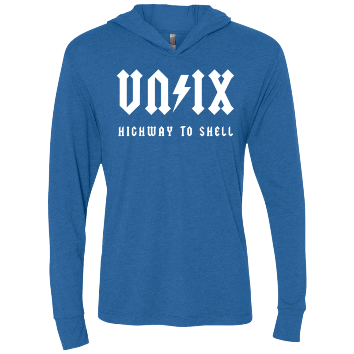 T-Shirts Vintage Royal / X-Small Highway to shell Triblend Long Sleeve Hoodie Tee