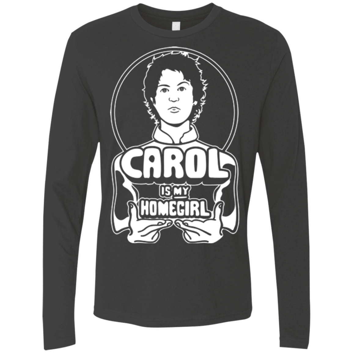 T-Shirts Heavy Metal / Small Homegirl Carol Men's Premium Long Sleeve