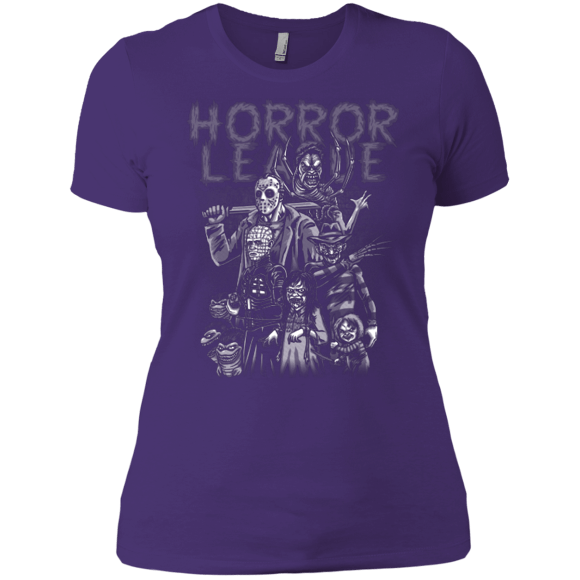 T-Shirts Purple / X-Small Horror League Women's Premium T-Shirt