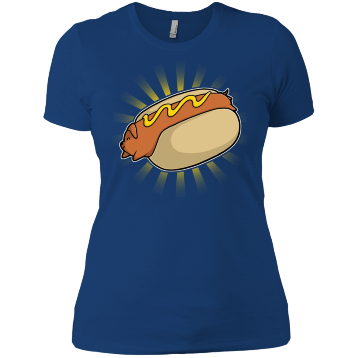 T-Shirts Royal / X-Small Hotdog Women's Premium T-Shirt