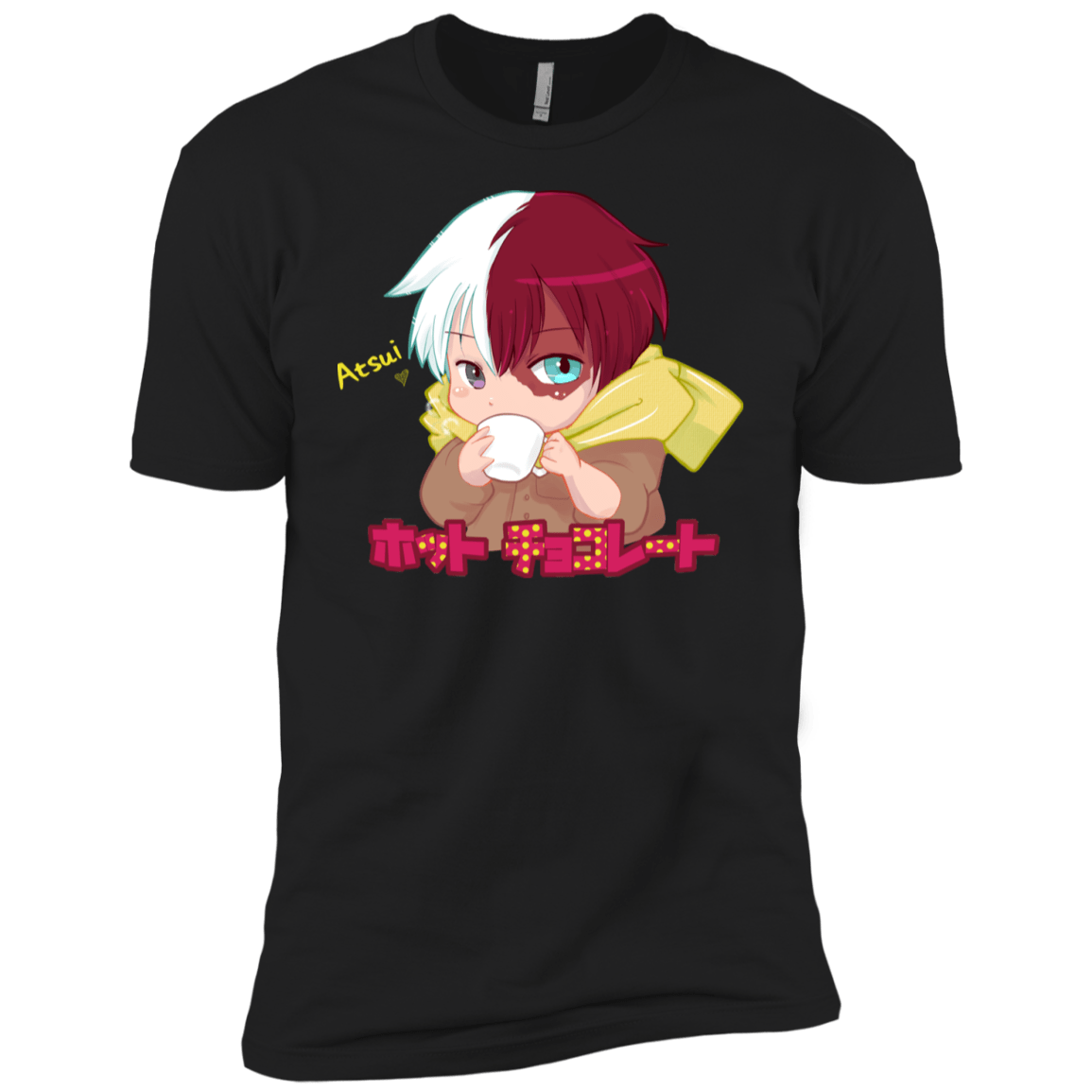 T-Shirts Black / YXS Hotto Chokoretto Boys Premium T-Shirt