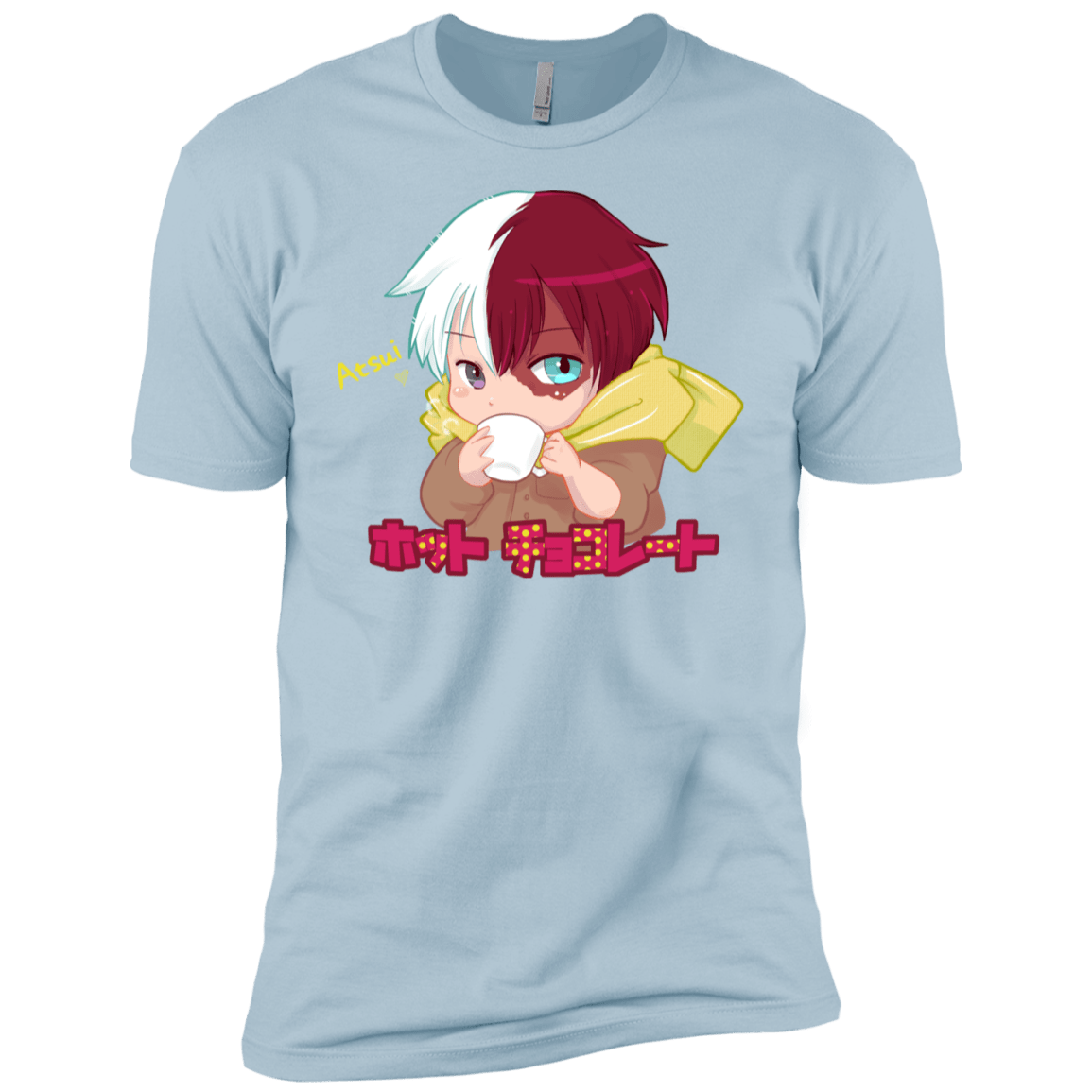 T-Shirts Light Blue / YXS Hotto Chokoretto Boys Premium T-Shirt