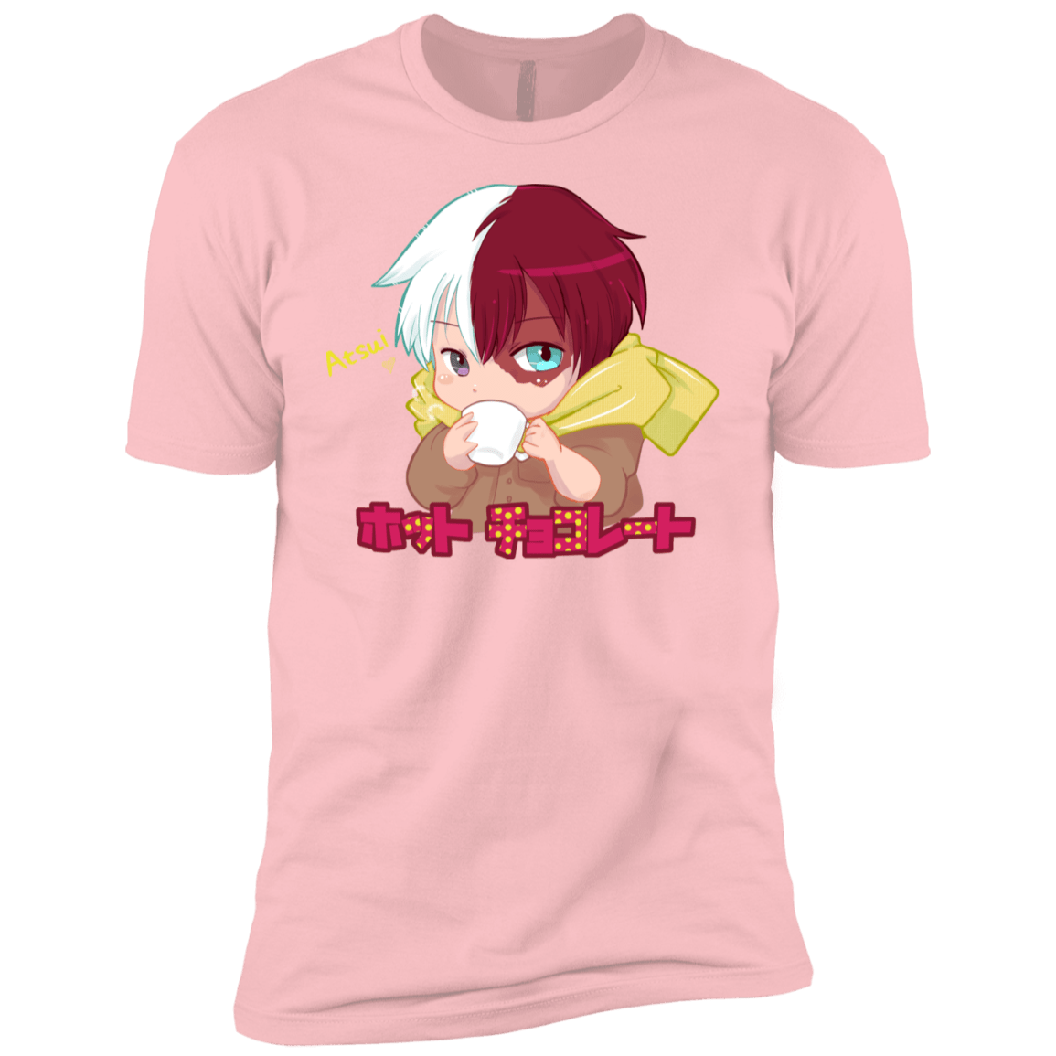 T-Shirts Light Pink / YXS Hotto Chokoretto Boys Premium T-Shirt
