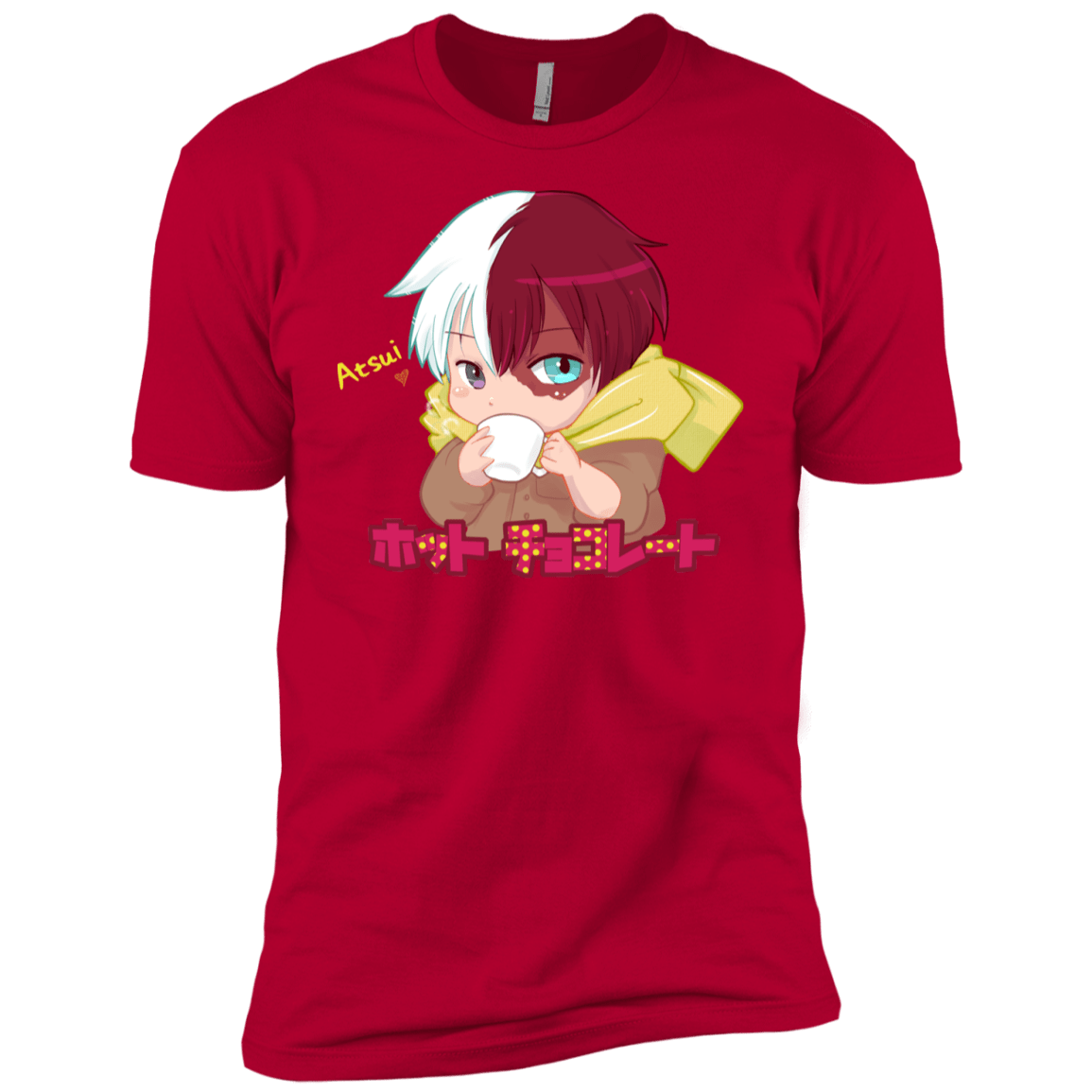 T-Shirts Red / YXS Hotto Chokoretto Boys Premium T-Shirt