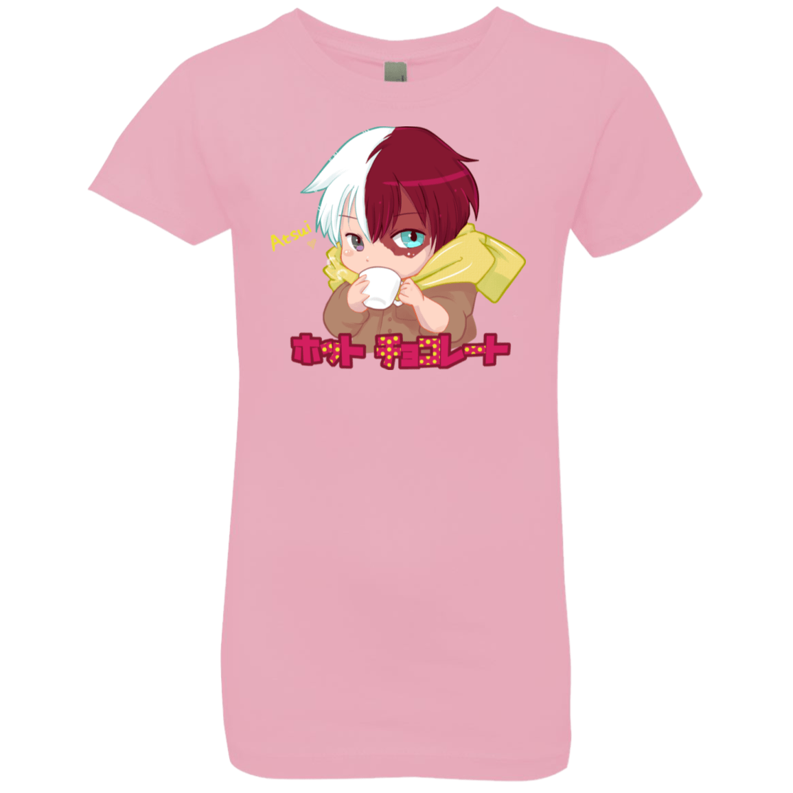 T-Shirts Light Pink / YXS Hotto Chokoretto Girls Premium T-Shirt